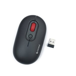 Joy Wireless + Bluetooth Mouse with Silent Click (Rechargeable)